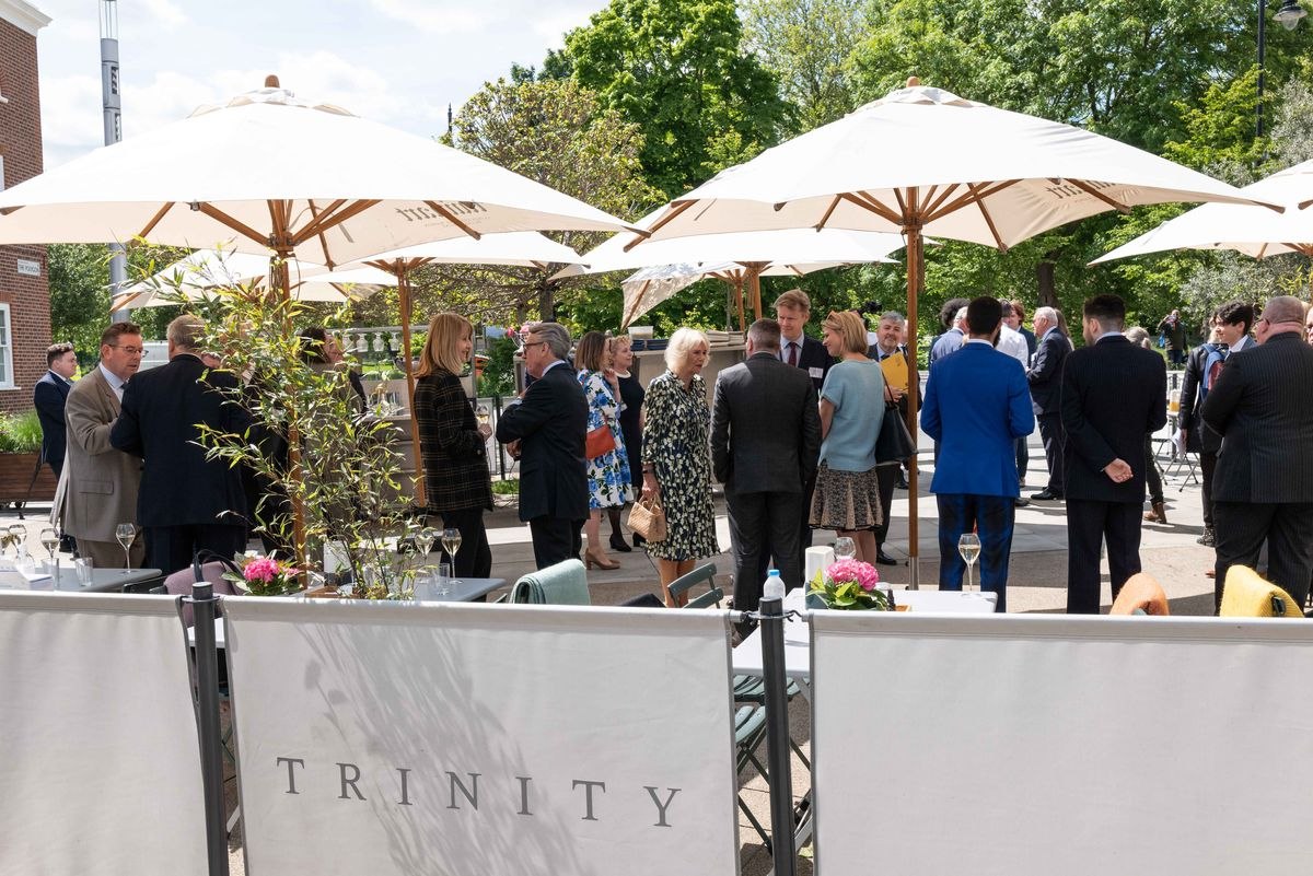 The reception at Trinity Restaurant
