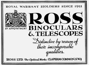 20th century Ross advertisement
