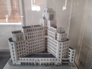 55 Broadway architect's model