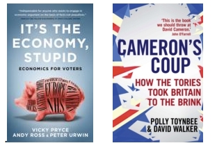 Vicky Pryce and Polly Toynbee book covers