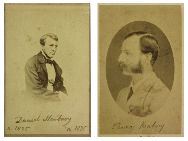 Daniel and Thomas Hanbury Brothers 