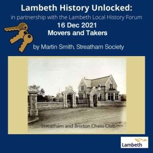 Lambeth History Unlocked Talk 16 Dec 21
