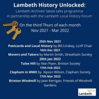 Lambeth History Unlocked 2021-2022