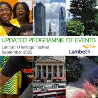 Updated Programme – Lambeth Heritage Festival 2022