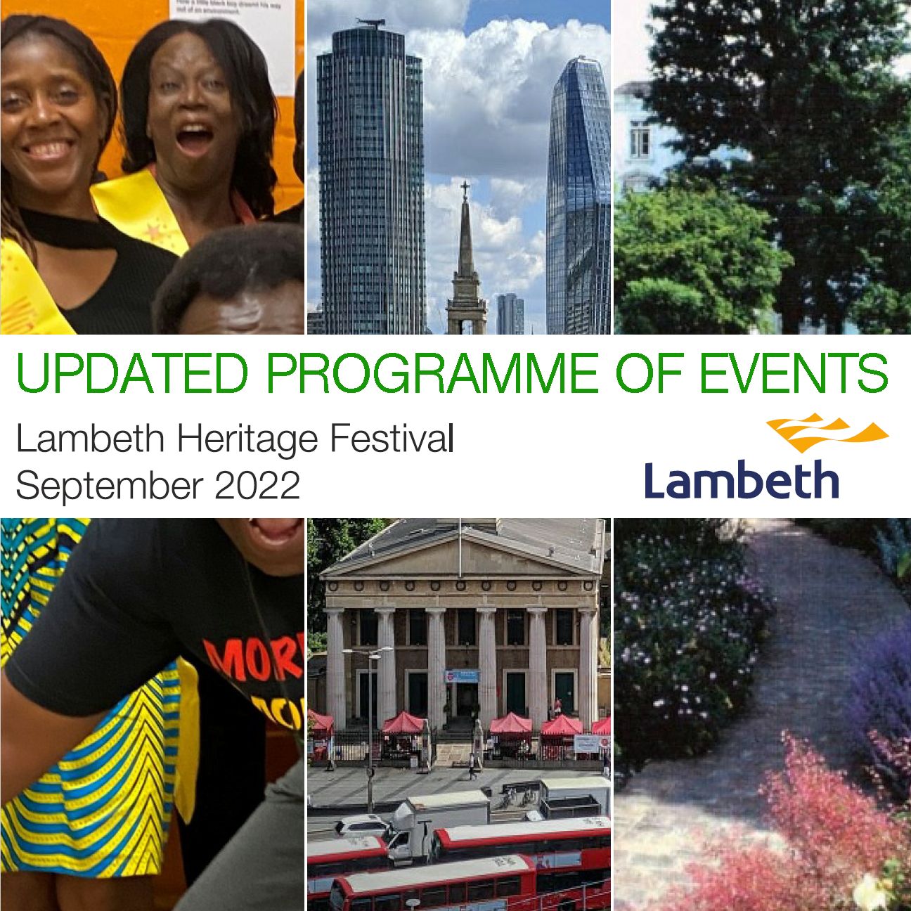 Updated Programme Lambeth Heritage Festival 2022 The Clapham Society