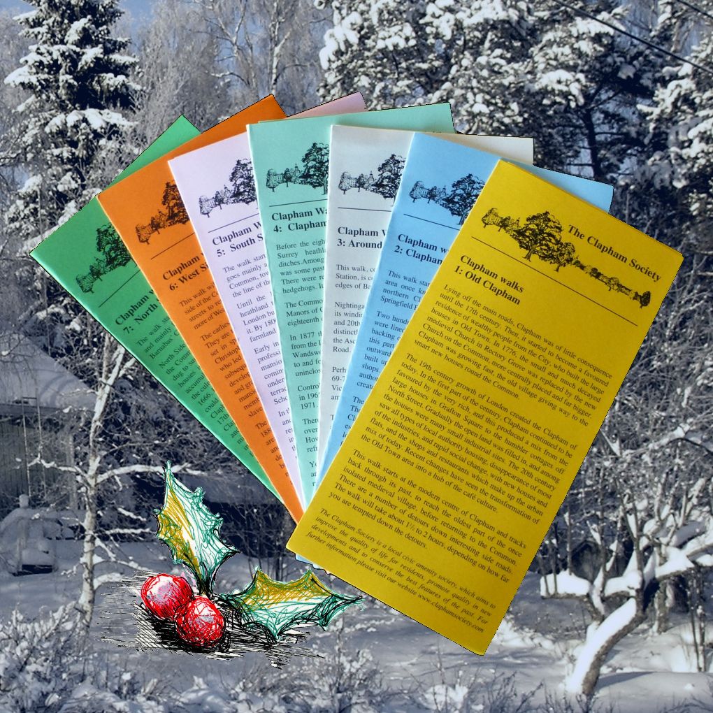 Stocking filler Walks leaflets